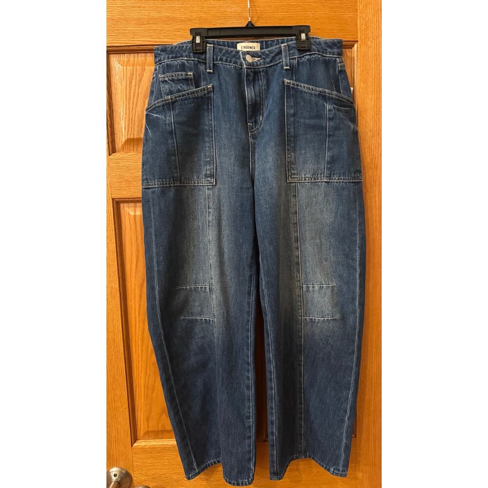 L'AGENCE Cody Rodeo High-Rise Jeans Size 28 - New Without Tags! - Picture 4 of 7
